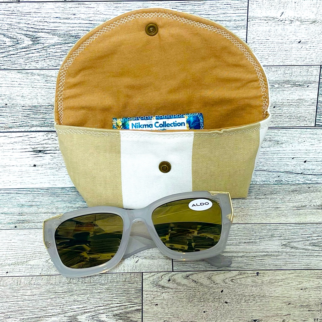 Aldo, Sunglasses With Handmade Glasses Bag